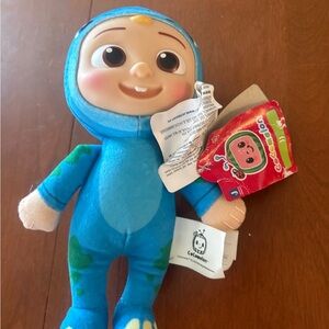 Cocomelon Blue and Green Plush Doll